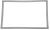 Magnettürdichtungen, geeignet für einen ERB3223 5503400000