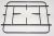 37544 Gitter 1 Flamme Metall