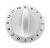 C00267030 482000030831 WASH TIMER KNOB WHITE PW 12+4 ARXXL