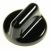 3550114015 Knebel Gas schwarz