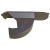 C00097861 482000028240 Abdeckung oberes Scharnier rechts/links Aluminium
