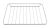 C00119860 488000119860 Grillrost 405.5x310.8 Double Ove