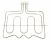 3871424069 ELEMENT CHAUFFANT,GRIL,400V, 1