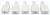 163039 DRUCKKNOPF SET
