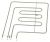 BACKOFENHEIZUNG-OBERHITZE ERSATZ FÜR ELECTROLUX 3570074033