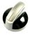 3550317402 KNOP,GAS,ZWART,INOX
