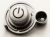 C00271362 482000086667 Taste Silber Ein/Aus Indesit Eco