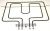 C00344982 481010452572 HEIZELEMENT OBEN 900W/1600W