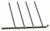 C00324604 481010486732 PLATTE TRÄGER OBI UP FÜR RACK LINKS RÜCKSEITE