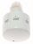 42056557 PUSH/PULL KNOB (WHITE,TERMST)