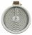 157478 Heizelement Halogen C/TCR 180R-230V 1700W
