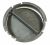 288239 Flansch Camino 120mm mit Ventil