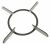 C00288696 482000088573 GITTER F. PLATTEN PK755 CAST IRON