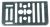Gitter    ,geeignet für einen HD897501 5202100000