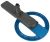 1173651215 UNTERER SPRÜHARM,GRAU/BLAU,L=2