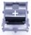 0530019454 49093258 DISPLAY BUTTON/AMARANTH/BLACK/+