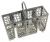 C00480617 488000480617 Besteckkorb  (3-teilig) grau IKEA