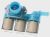DC62-00266J Wasserventil AC220-240V Halterung PA66 mm