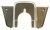 DA97-19112A ASSY COVER DISPENSER;RS8000NC,SILVER SPR