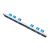 140019483027 Bedienblende, Inox, 60cm, Set, 6K