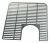 6766844 TASSENABLAGE 675 INOX