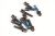 10.01.0115.00 INNER HEXAGON SOCKET HEAD THREE COMBINATION BLACK ZINC PLATED SCREW AFTER SALE KIT _M6 * 30