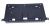 BN63-07791A Abdeckung unten;58PC6500,HIPS,HB,BLK(BK-50