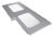 DA97-07522B ASSY SHELF-PANTRY;AW2 CD,NO LED