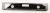 140232512495 Bedienblende, schwarz, 60cm, Lux