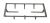 42837185 LINKE -GITTER DER PLATTE