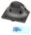 23748683 Standfuß FS.65700 schwarz (Verpackung)