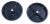 9100001816 KIT ROUES DE PROTECTION D100 PLAST. 2PCS