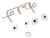 C00634168 488000634168 KIT BUTT.D8 ABS V0 HT GM 3V+FRAME+LIGHT
