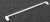 4819390172 GLASS SHELF PROFILE(FRONT/60CM/B900