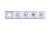 133.0631.209 TAST. SQUARCLE ESZ 3V 4T SILVER S.S.FB+G